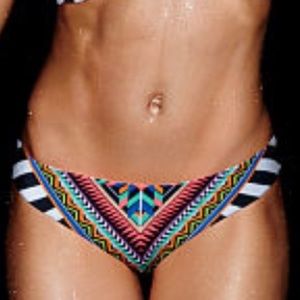 New Victoria’s Secret PINK Mini Bikini Swim Bottom - XSmall - Aztec